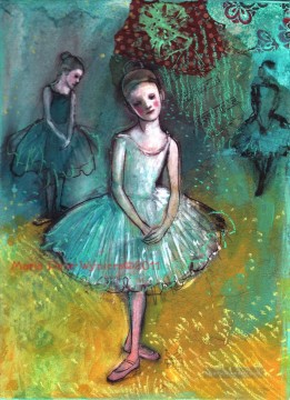 Tanzen Ballett Werke - die Ballerinen in blau